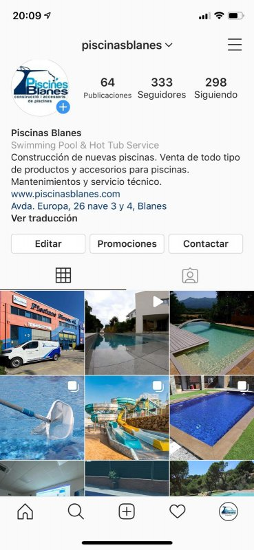 Nuevo canal youtube de Piscinas Blanes