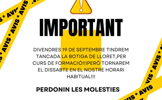 AVISO!!!