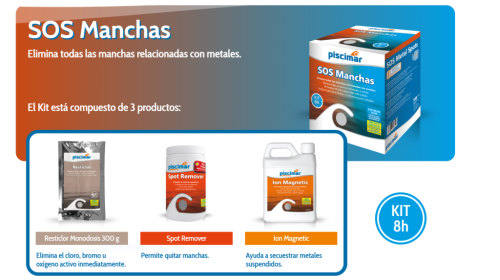 KIT PISCIMAR SOS MANCHAS