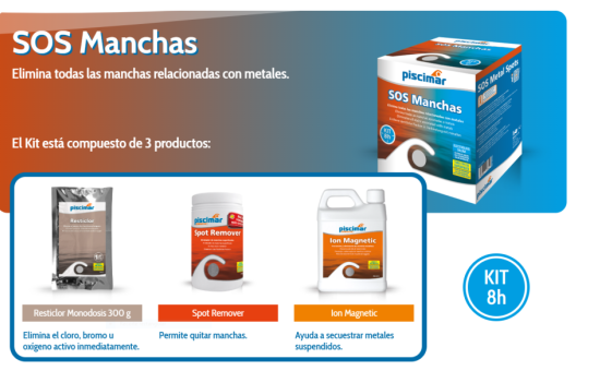 KIT PISCIMAR SOS MANCHAS