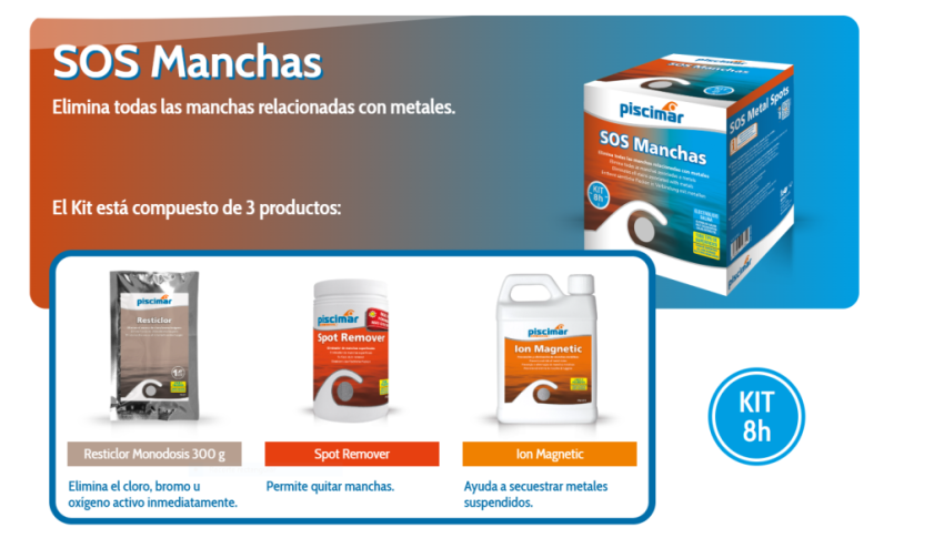 KIT PISCIMAR SOS MANCHAS