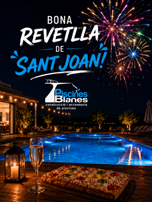 PISCINES BLANES US DESITJA UNA FELIÇ REVETLLA DE SANT JOAN!!!