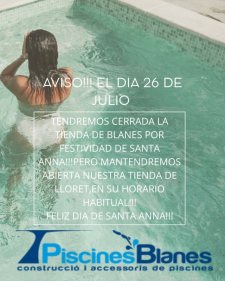 FESTIVITAT DE SANTA ANNA A BLANES!!!