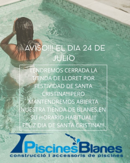 FESTIVITAT DE SANTA CRISTINA A LLORET!!!