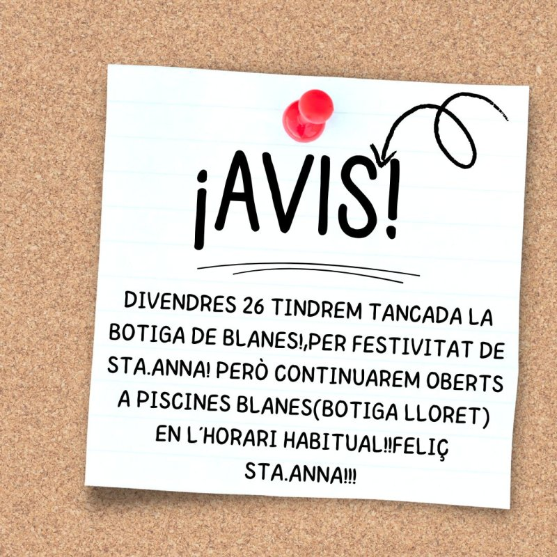 AVIS!!