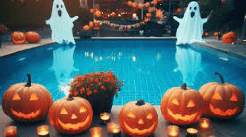 ¡PISCINAS BLANES OS DESEA UN FELIZ HALLOWEN!