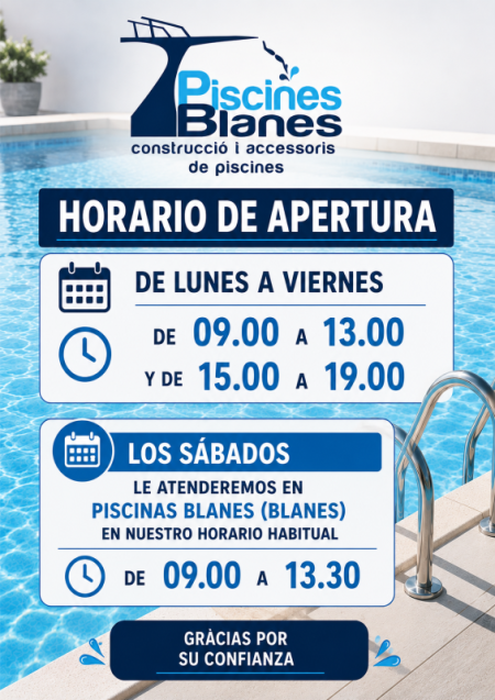 NOU HORARI BOTIGA LLORET!!!