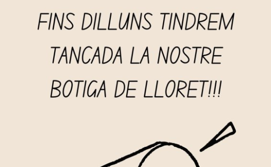 BOTIGA DE LLORET!!!