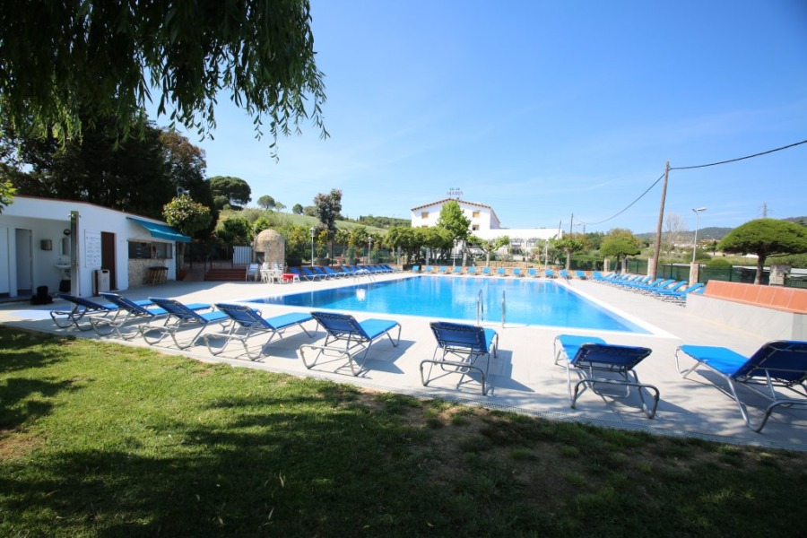 Piscina del Restaurant Ca la Maria (Tordera)