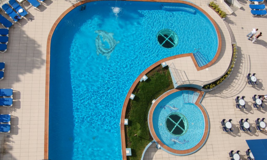 Piscina del Hotel Blaucel (Blanes)