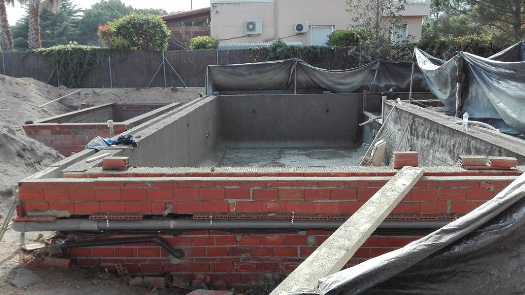 Construcció de piscines